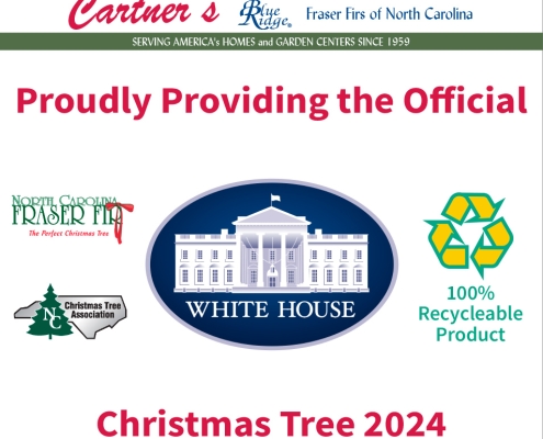 2024 Cartner's Tree Farm sign